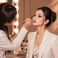 Birthday makeover look with photoshoot